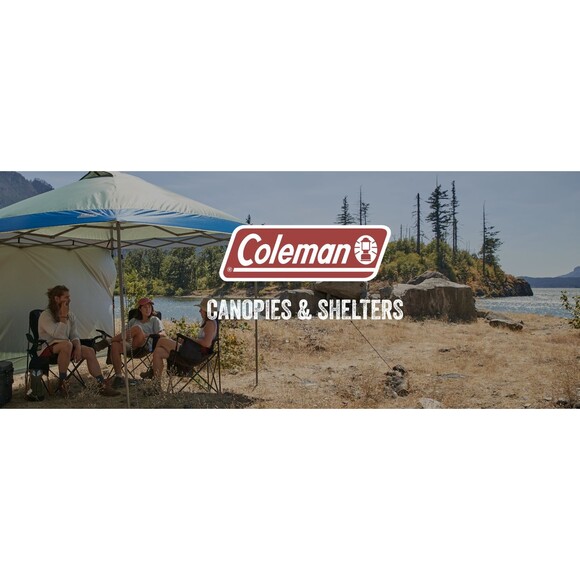 Coleman DayTripper Beach Shade Tent 7 FT 6 IN x 4 FT 5 IN - UV Guard / Blue - Picture 3 of 5